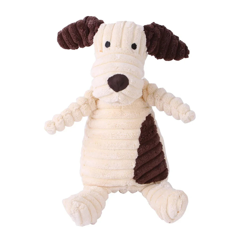 Squeaky Plush Dog Toy - Bite Resistant Suitable For All Dogs