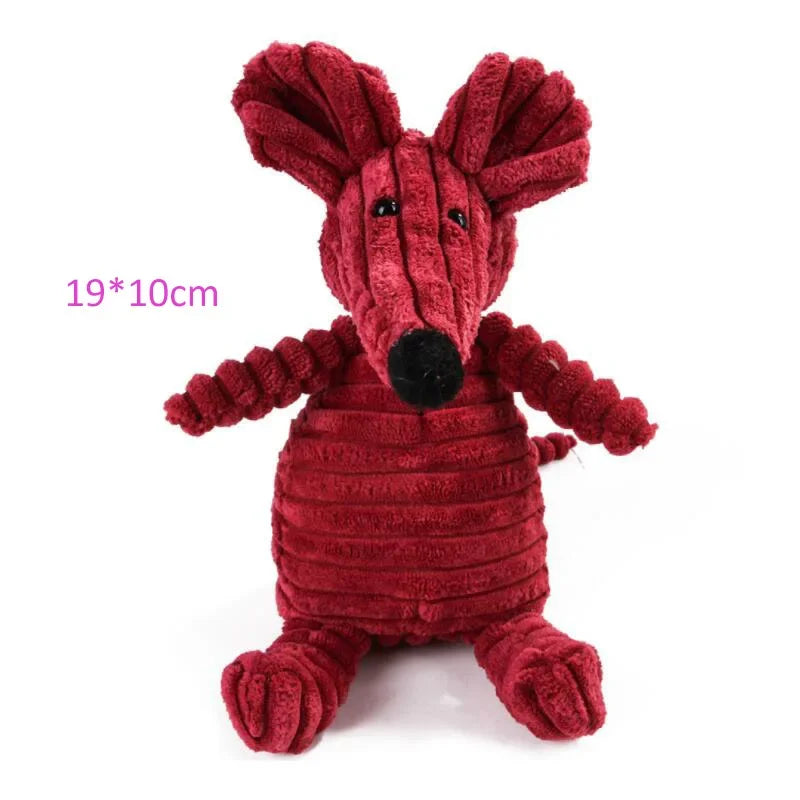 Squeaky Plush Dog Toy - Bite Resistant Suitable For All Dogs