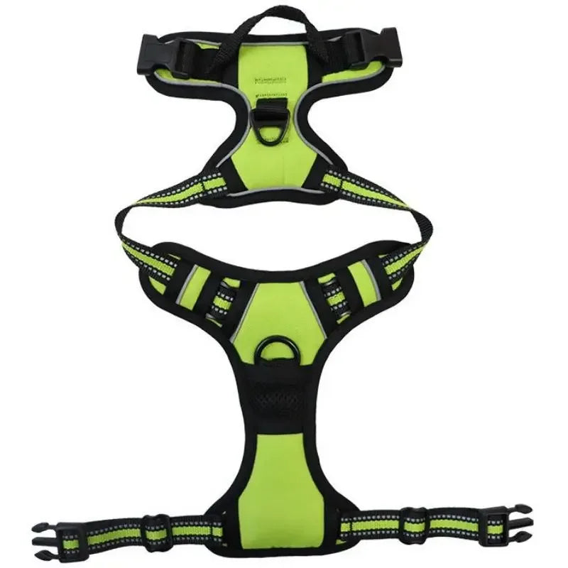 No Pull Dog Harness - Reflective Vest with Easy Control Handle