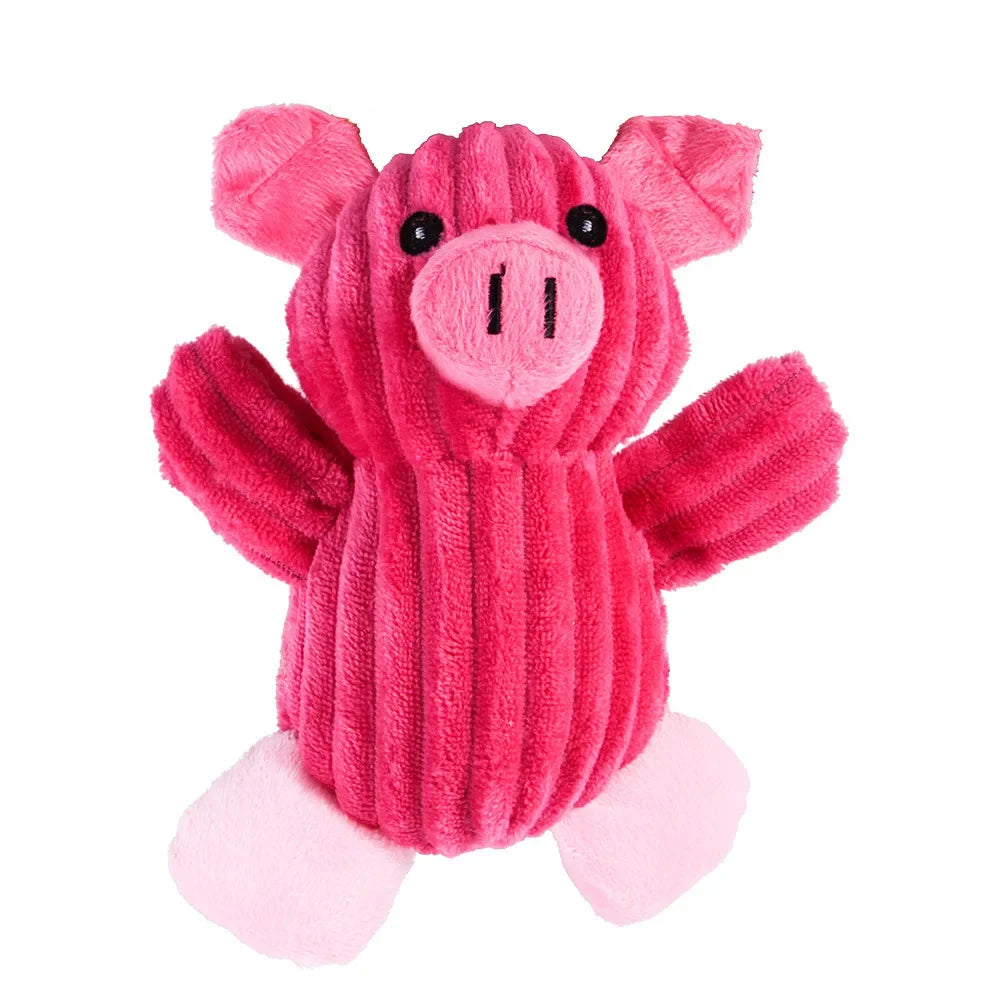 Squeaky Plush Dog Toy - Bite Resistant Suitable For All Dogs