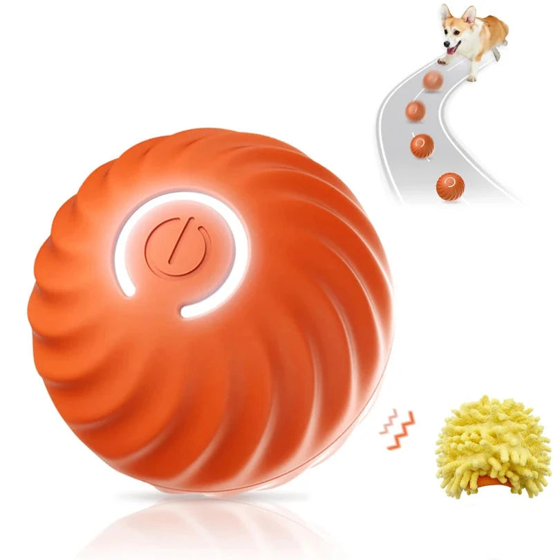 Smart Dog Toy Ball - Interactive & Rechargeable Fun